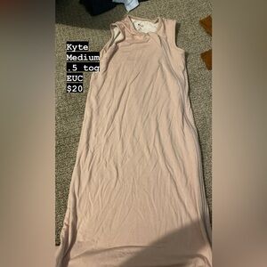 Kyte sleep sack blush